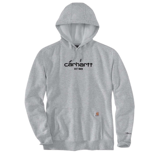 Carhartt U Force Relaxed Fit Lightweight Logo Sweatshirt Grå