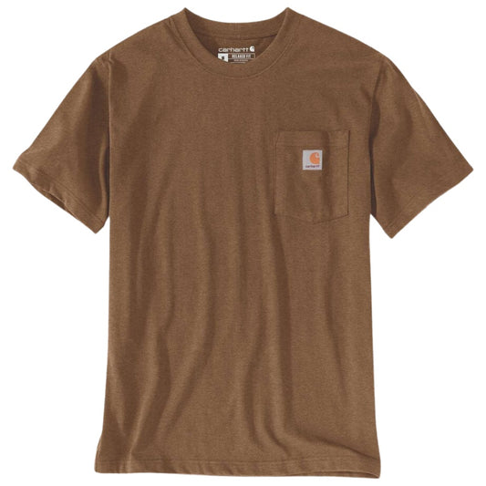 Carhartt U K87 Pocket SS T-Shirt Brown