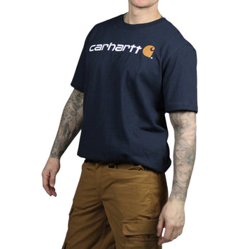 Carhartt U Core Logo T-shirt Navy