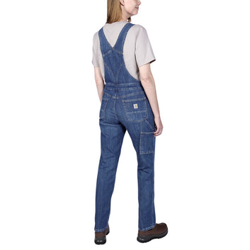 Carhartt W Denim BIB Overalls Blå