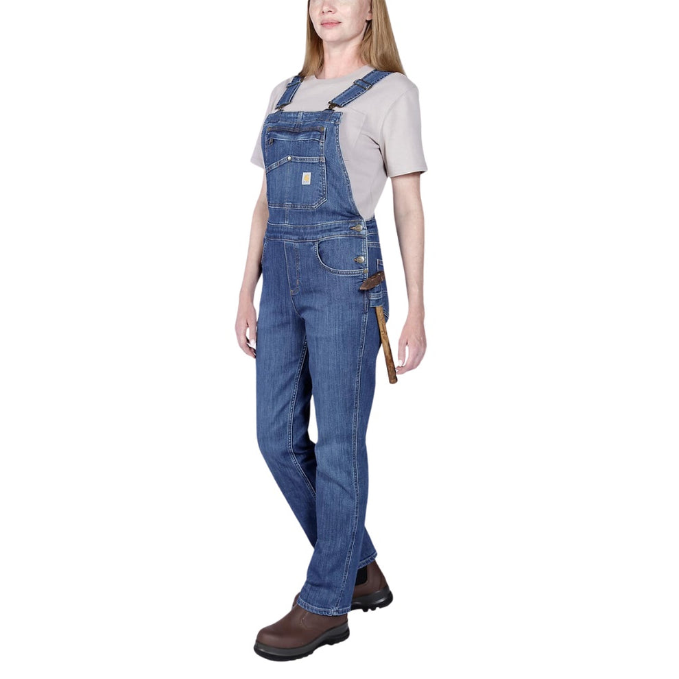 Carhartt W Denim BIB Overalls Blå