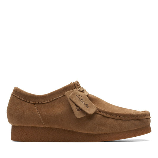 Clarks M Wallabee EVO Sko Dark Sand Suede