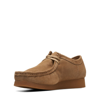 Clarks M Wallabee EVO Sko Dark Sand Suede