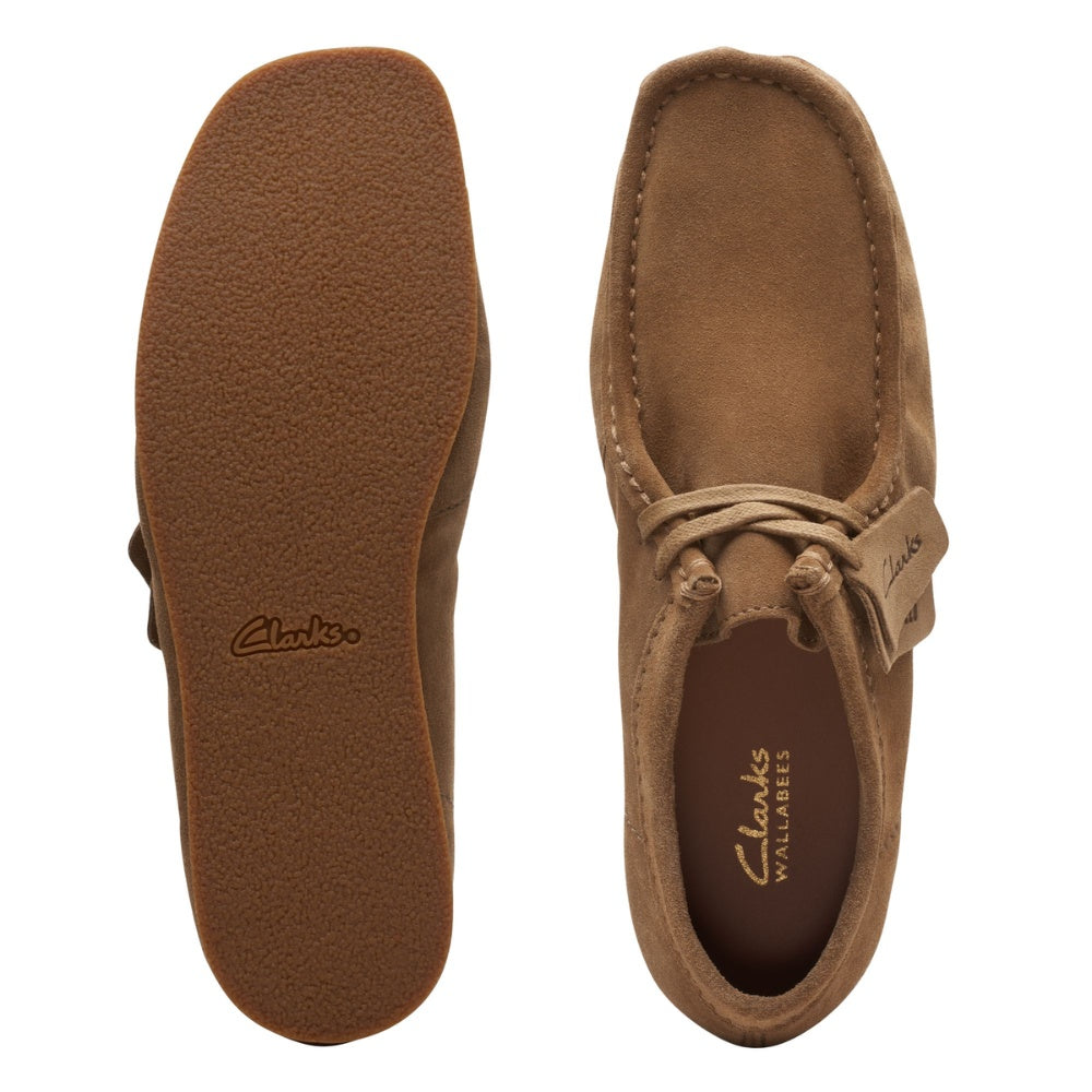 Clarks M Wallabee EVO Dark Sand Suede