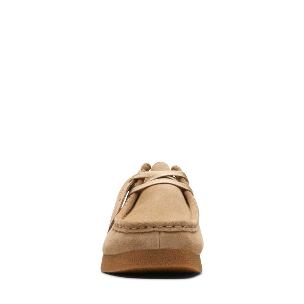 Clarks W Wallabee EVO Sh Dark Sand Suede