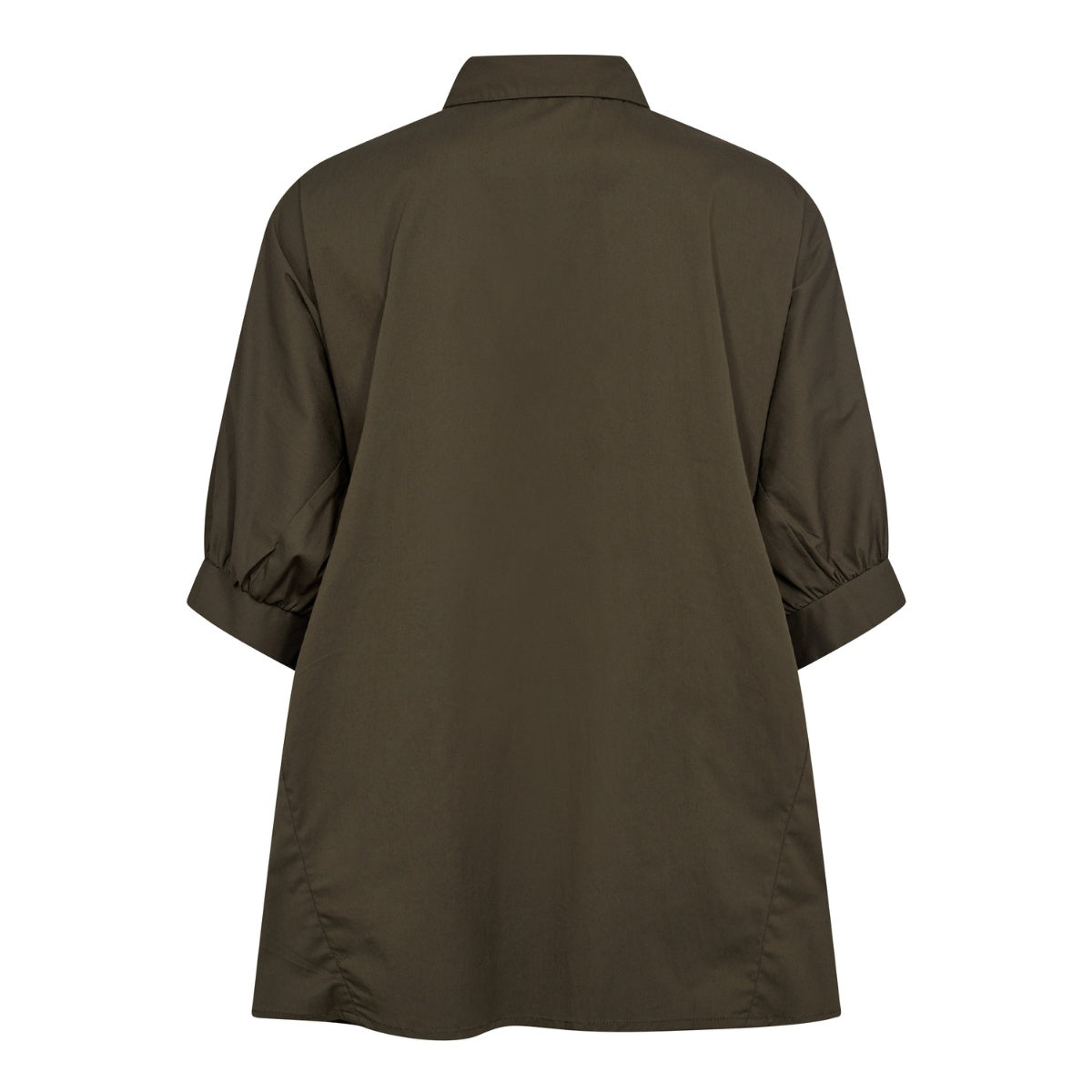 Co'couture W Cotton Crisp Wing Blouse Army