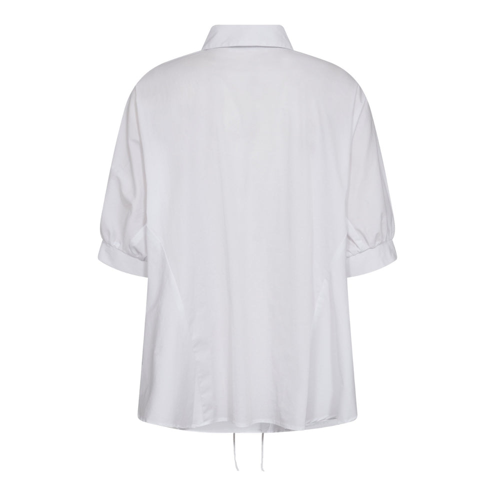 Co'couture W Cotton Crisp Wing Blouse White