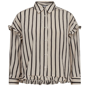 Co'couture W Sadie Frill Shirt Marci Black