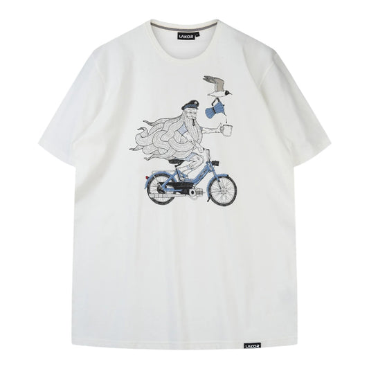 Lakor U Coffe On The Go T-Shirt Star White