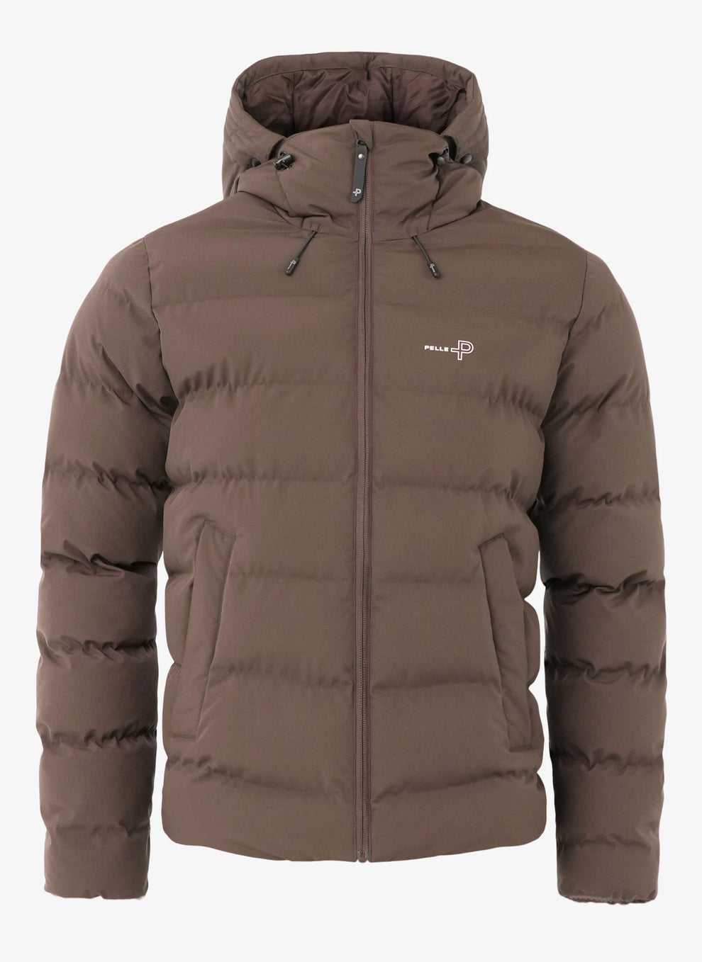 Pelle P M Commodus Padded Jacket Carob Brown