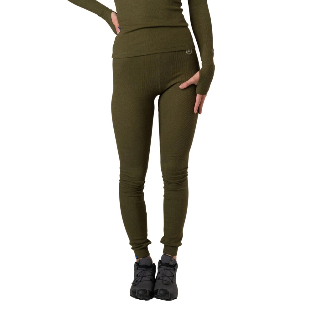 Copenhagen Cartel W OCN Weed Rib Leggings Army