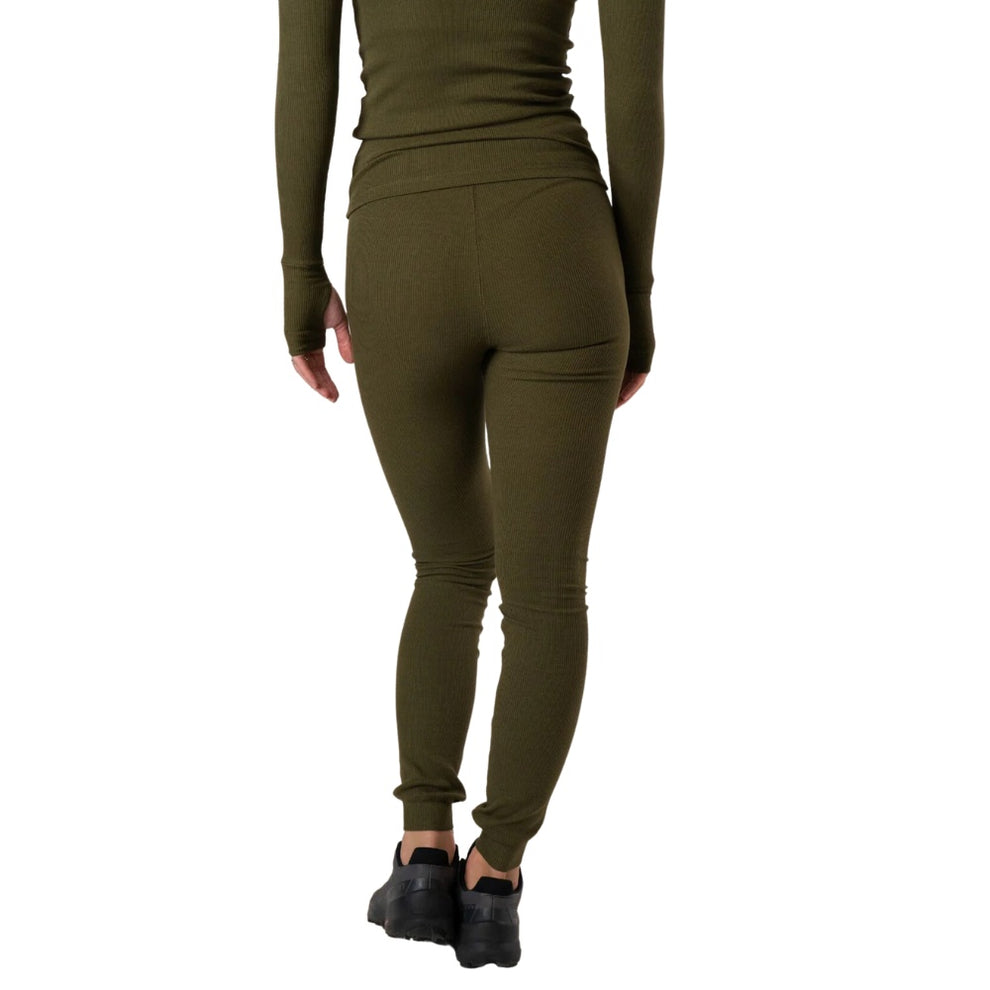 Copenhagen Cartel W OCN Weed Rib Leggings Army
