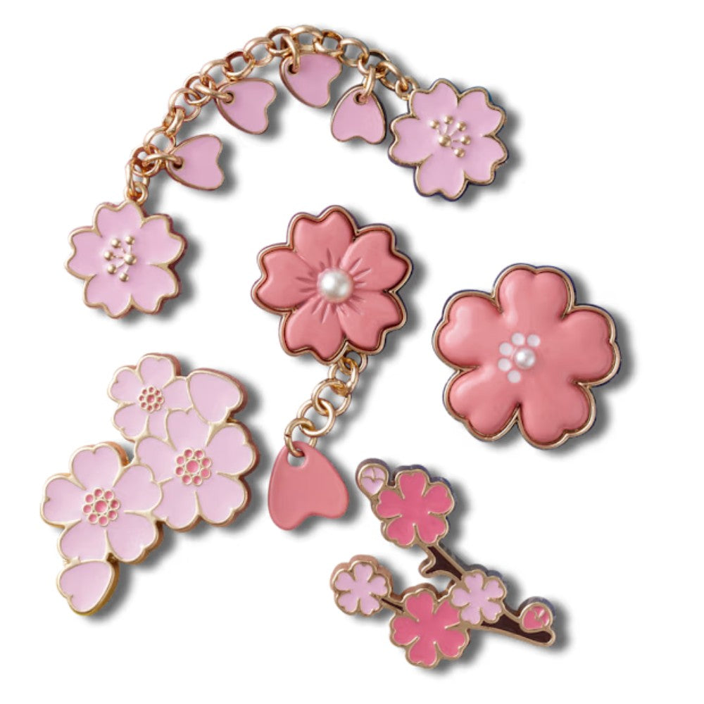Crocs U Jibbitz Blooming Cherry Blossom 5 Pack