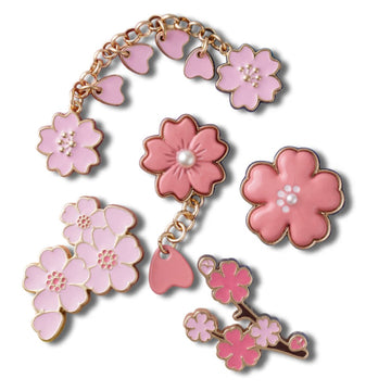 Crocs U Jibbitz Blooming Cherry Blossom 5 Pack