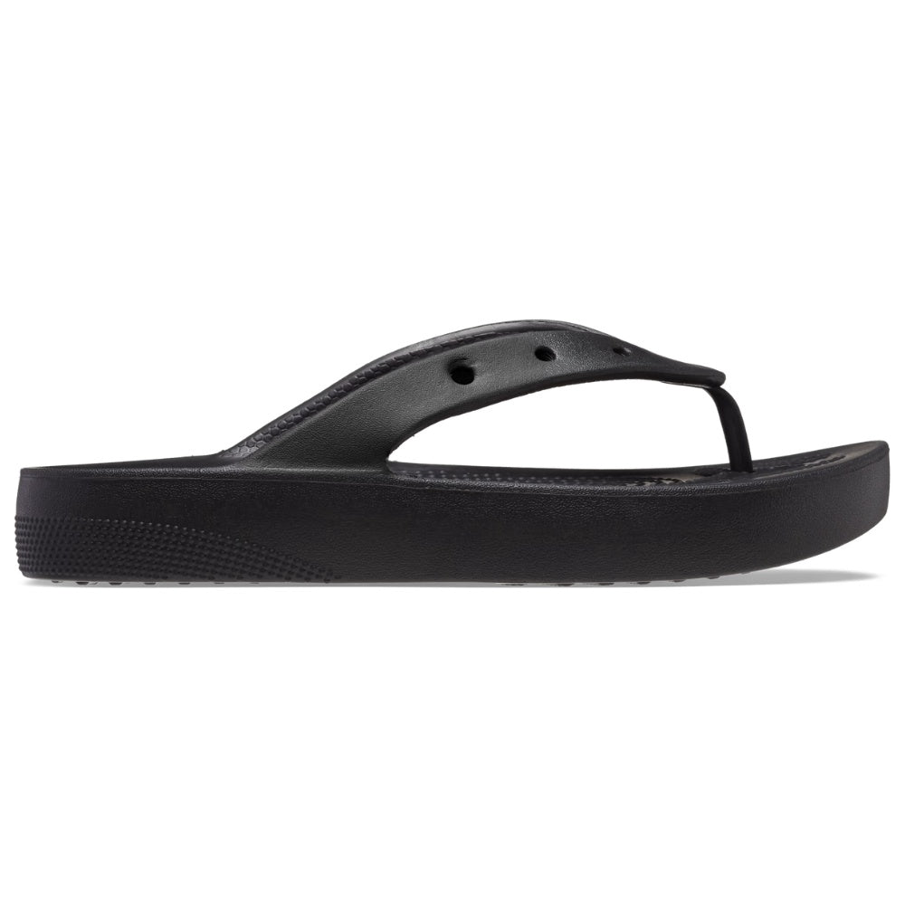 Crocs W Classic Platform Flip Black