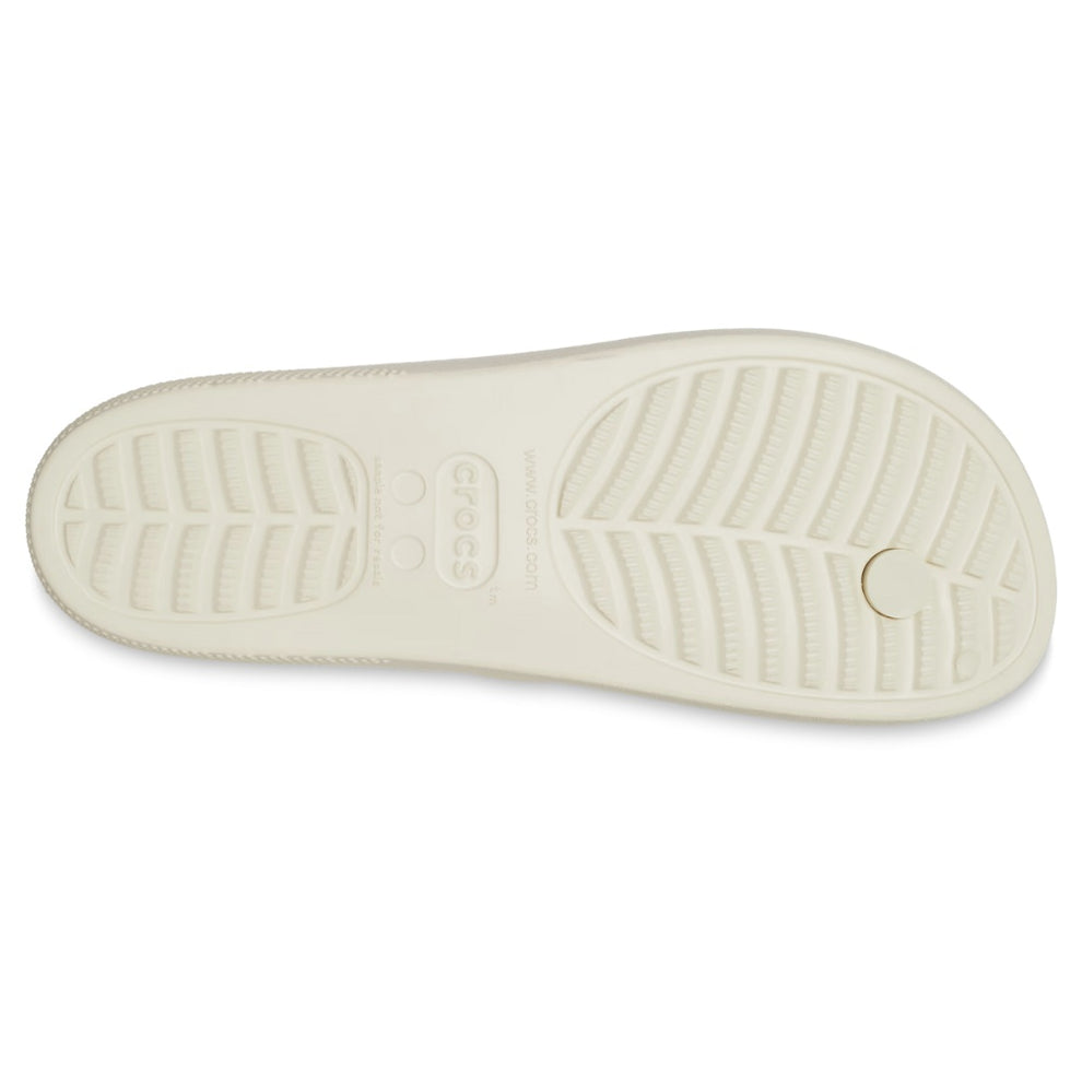 Crocs W Classic Platform Flip Bone