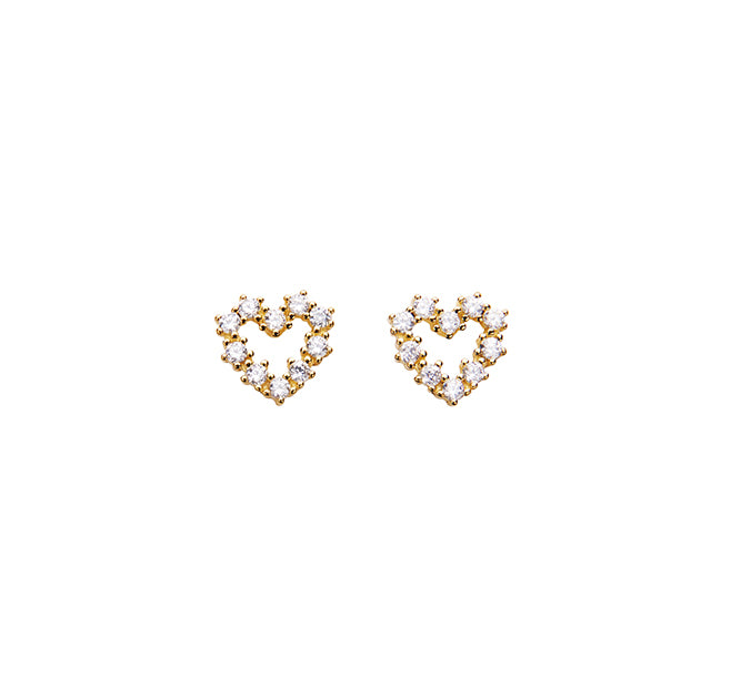 Pico Cæur Crystal Stud Clear FG