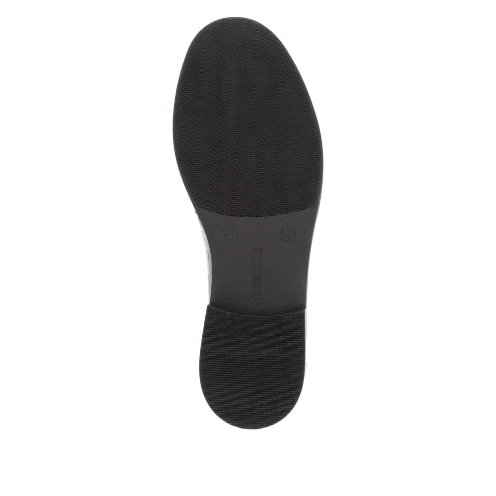 Remonte W Loafer Croco med Spænde Black