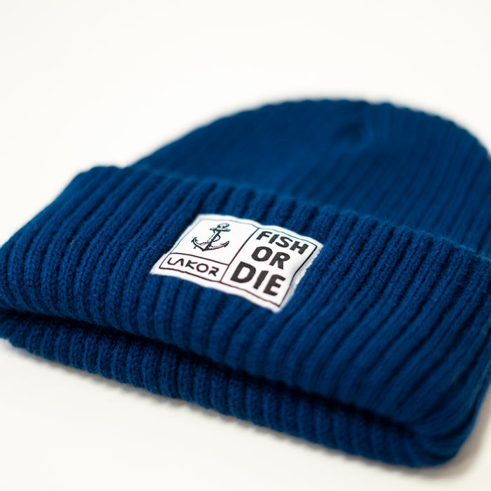 LAKOR M Skagen Beanie Classic Blue