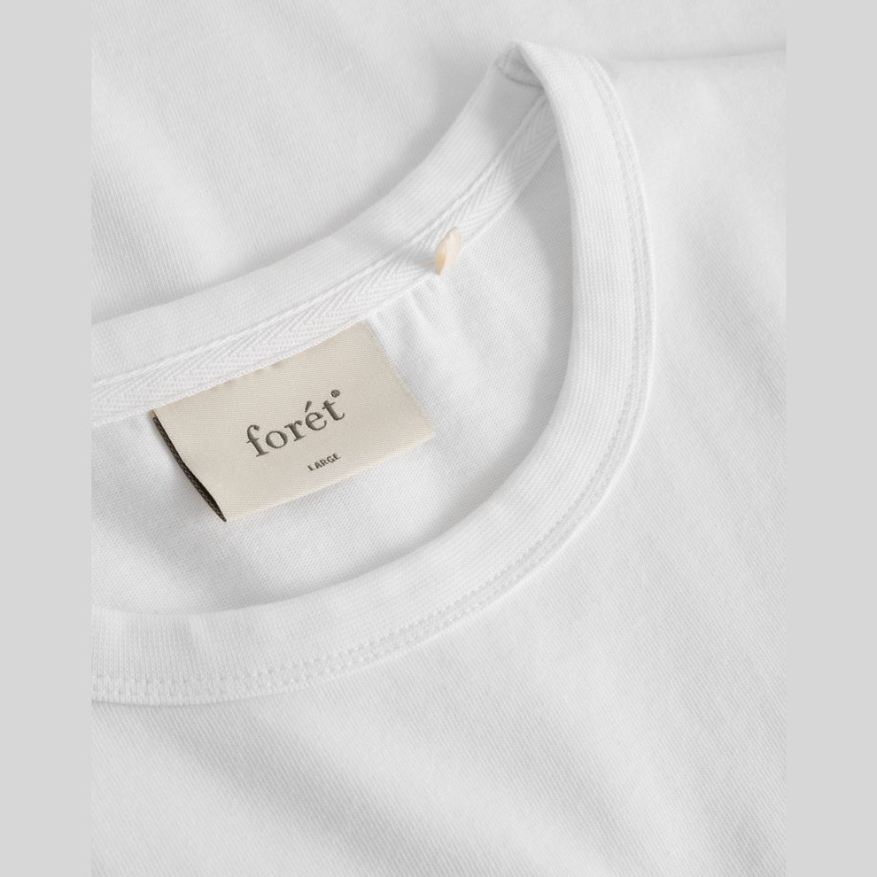 Forét M East T-Shirt White