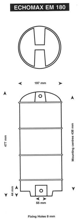 Echomax 180 Radarreflektor