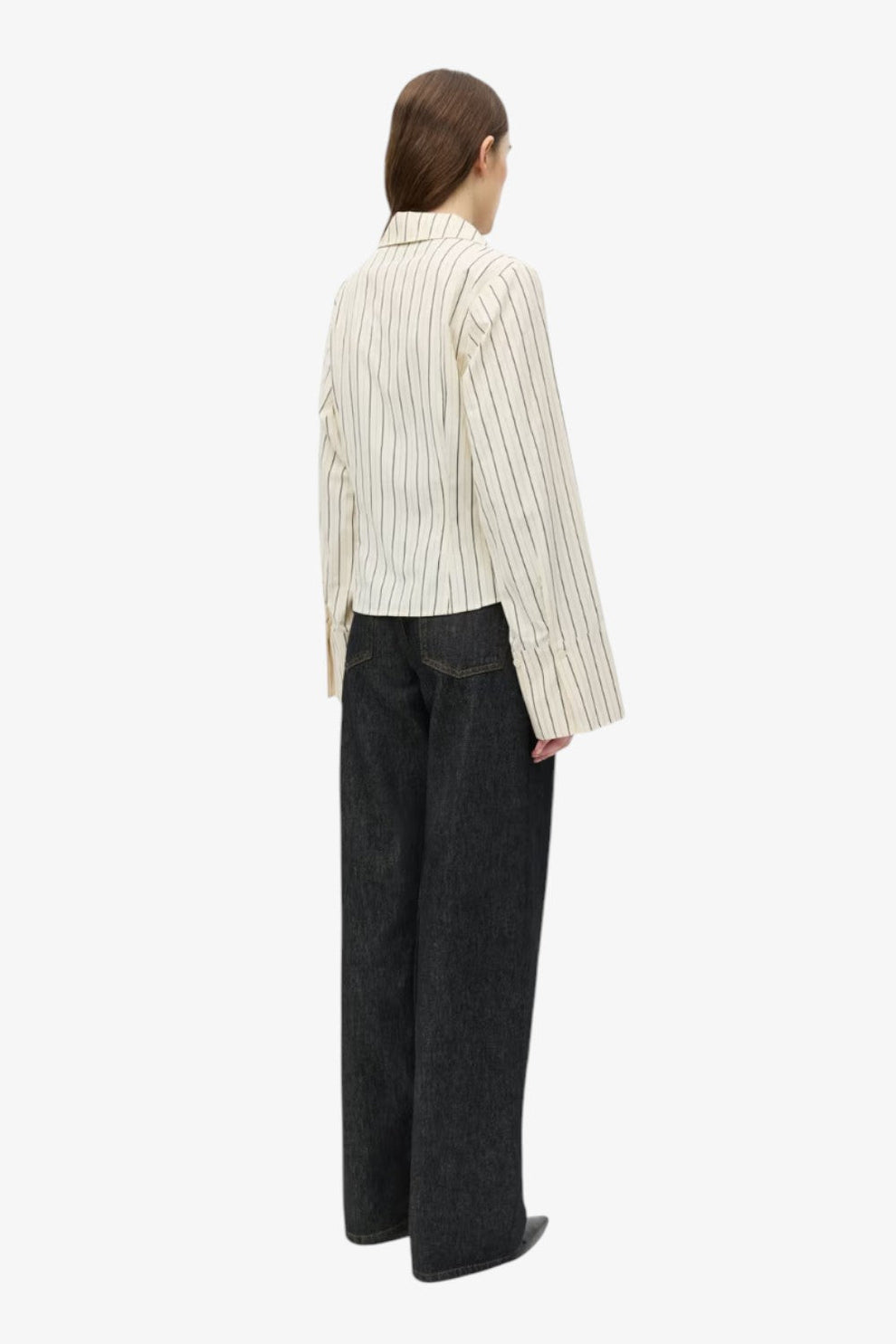 Envii ENAGNESTA Shirt 7347 Double Cream Stripe
