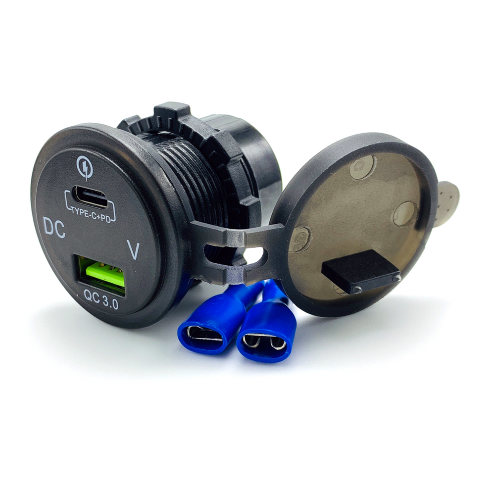 EPTechnologies EPT USB Type C PD USB lader med Voltmeter