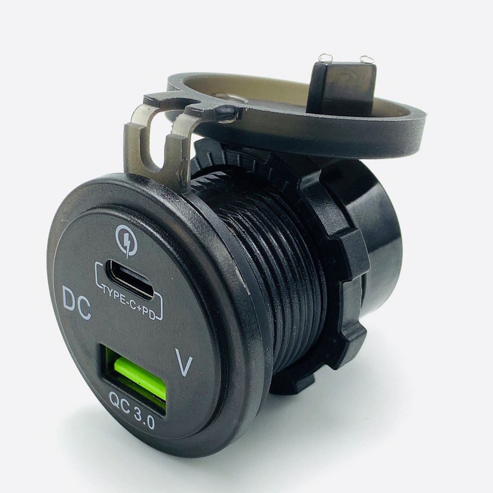 EPTechnologies EPT USB Type C PD USB lader med Voltmeter