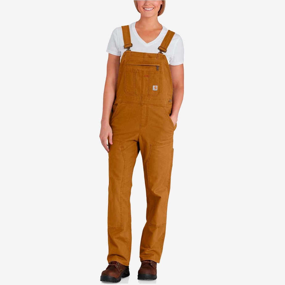 Carhartt U Crawford BiB Overalls Carhartt Brown