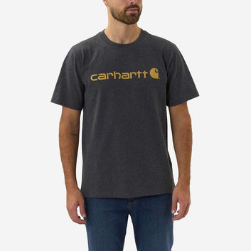 Carhartt U Core Logo SS T-Shirt Carbon Heather