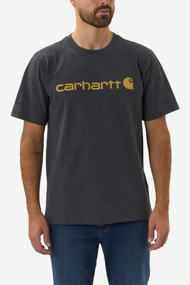 Carhartt U Core Logo SS T-Shirt Carbon Heather