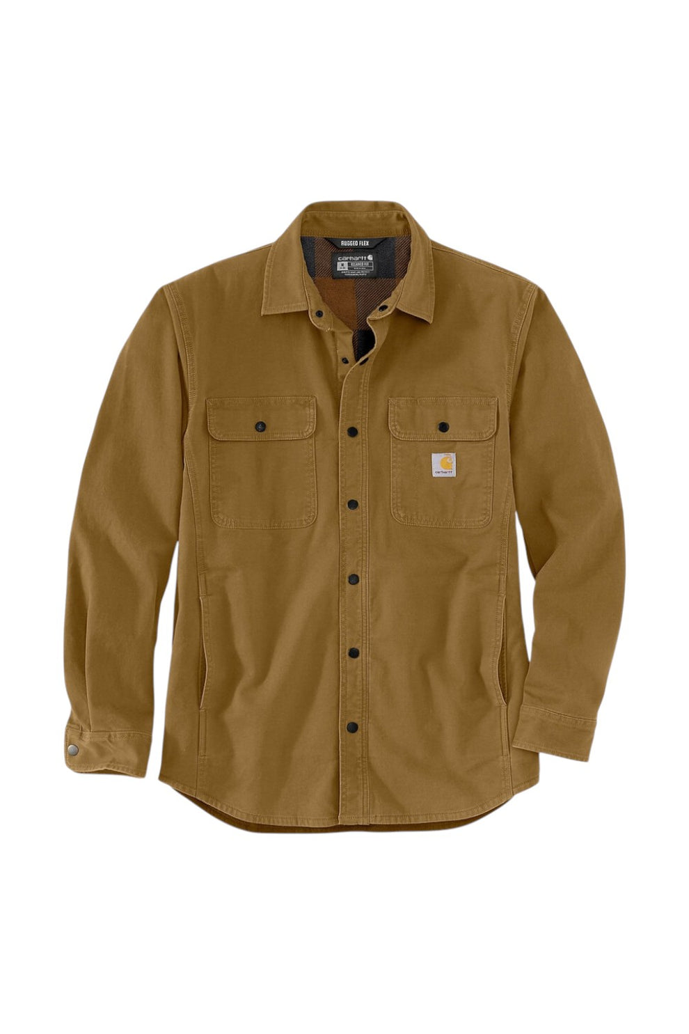 Carhartt M Canvas Fleece Lined Shirt Jacket