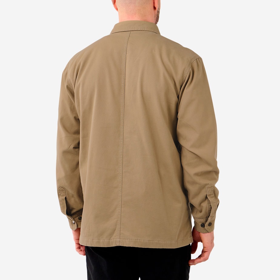 Carhartt M Fleece Lined Snap Front Skjortejakke Brown