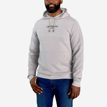 Carhartt U Force Relaxed Fit Lightweight Logo Sweatshirt Grå