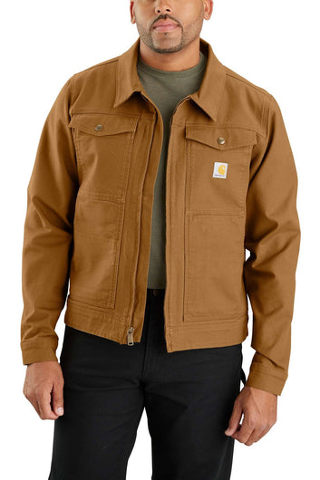 Carhartt M Duck Relaxed Fit Jacket Brown