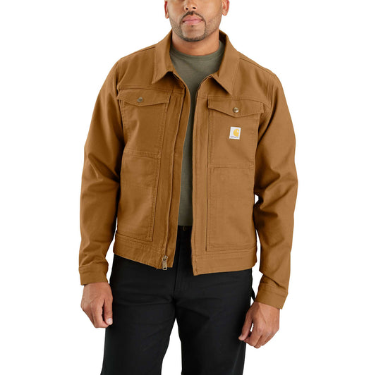 Carhartt M Duck Relaxed Fit Jacket Brown