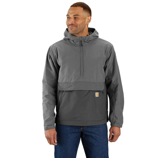 Carhartt M Lightweight Packable Anorak Steel Gravel