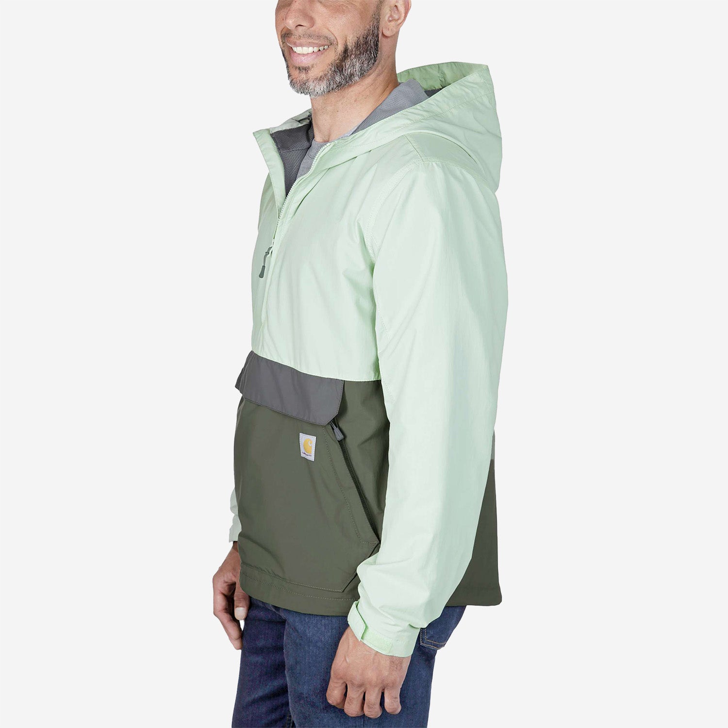 Carhartt M Lightweight Packable Anorak Grøn