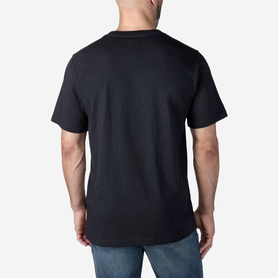 Carhartt U Relaxed Fit Heavweight Short Sleeve Camo Graphic T-Shirt Black
