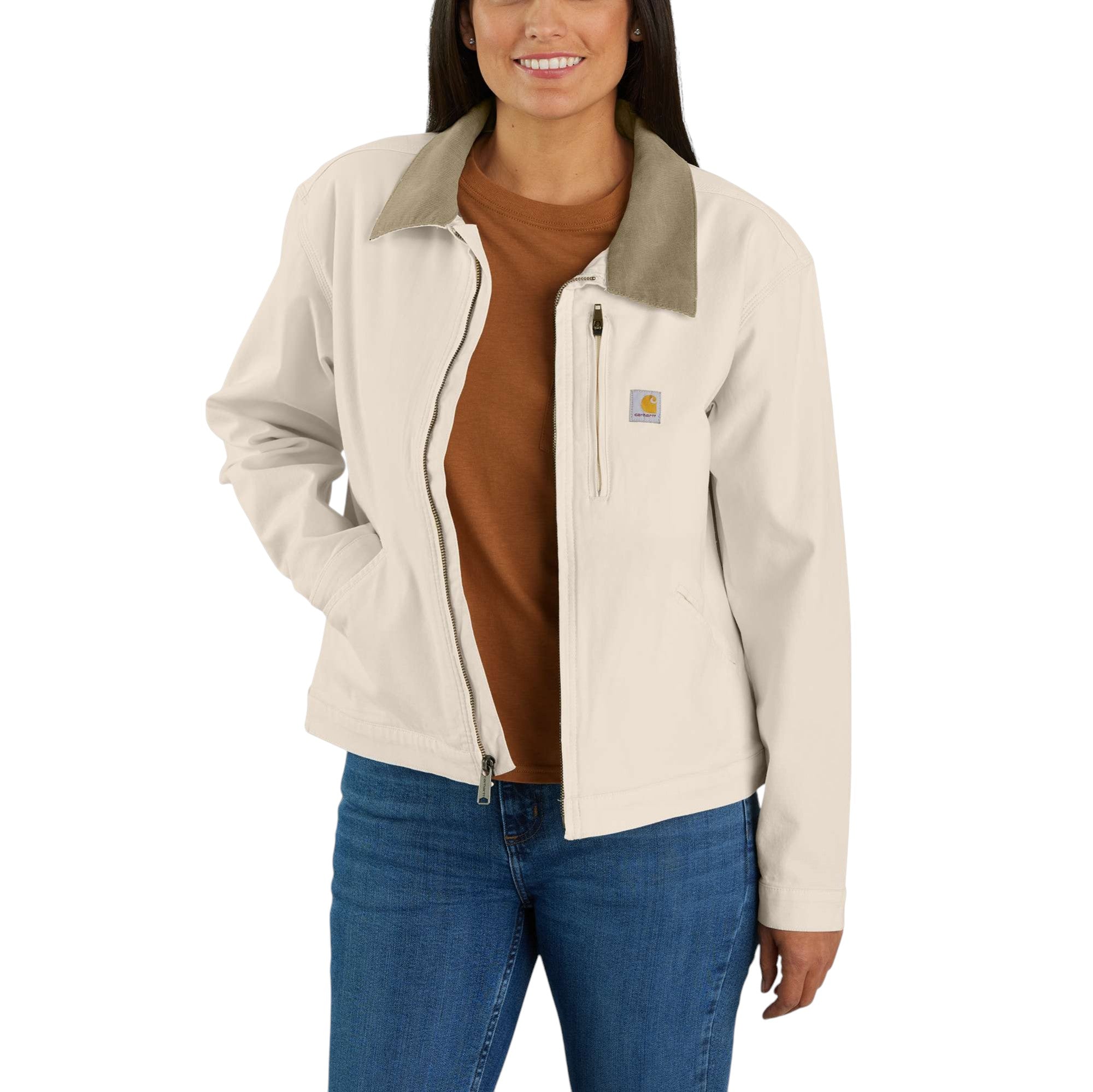 Carhartt W Relaxed Fit Canvas Detroit Jacket