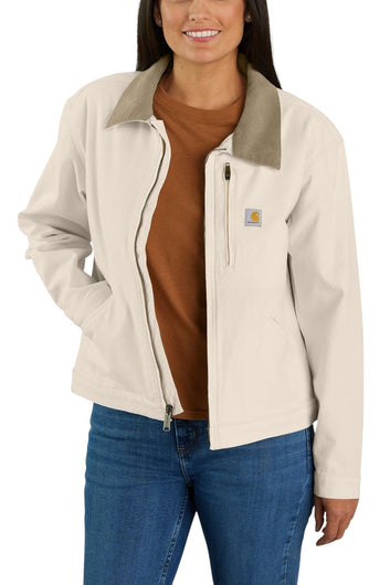 Carhartt W Relaxed Fit Canvas Detroit Jacket