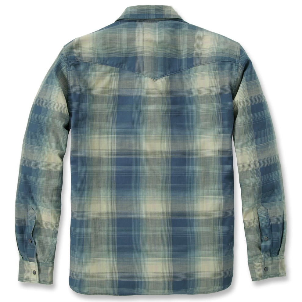 Carhartt M Montana Rugged Flex Relaxed Fit L/S Snap Front Shirt