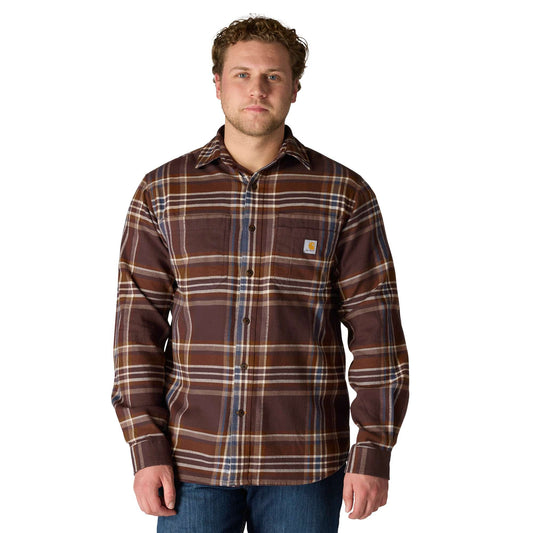 Carhartt M Midweight Flannel Long Sleve Plaid Shirt