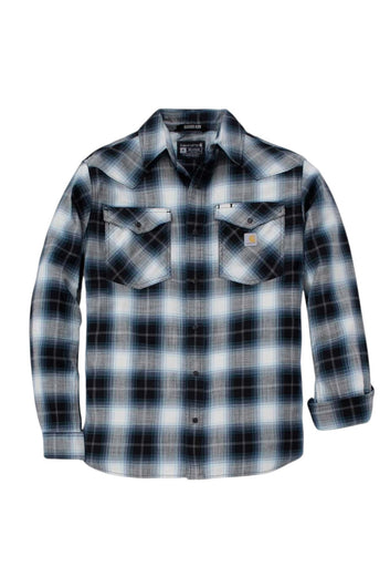 Carhartt M Montana Rugged Flex LS SF Plaid Shirt