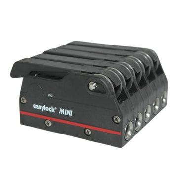 Easylock MINI Aflaster sort - 5 liner