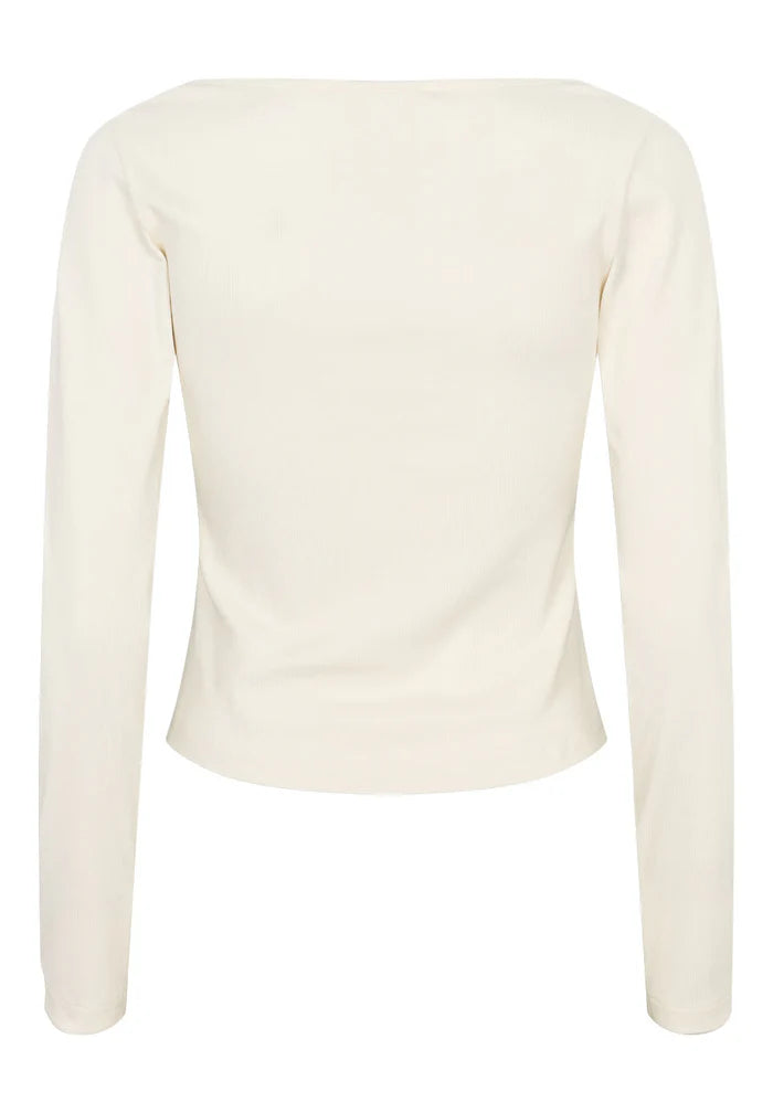 Rethinkit Elevate LS T-shirt Ivory