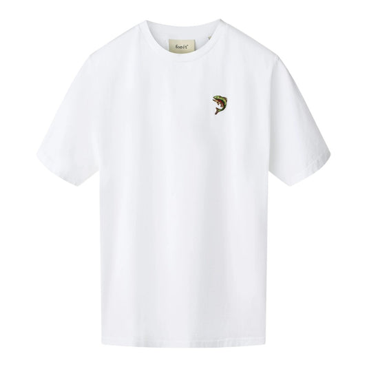 Forét M Fish T-Shirt White