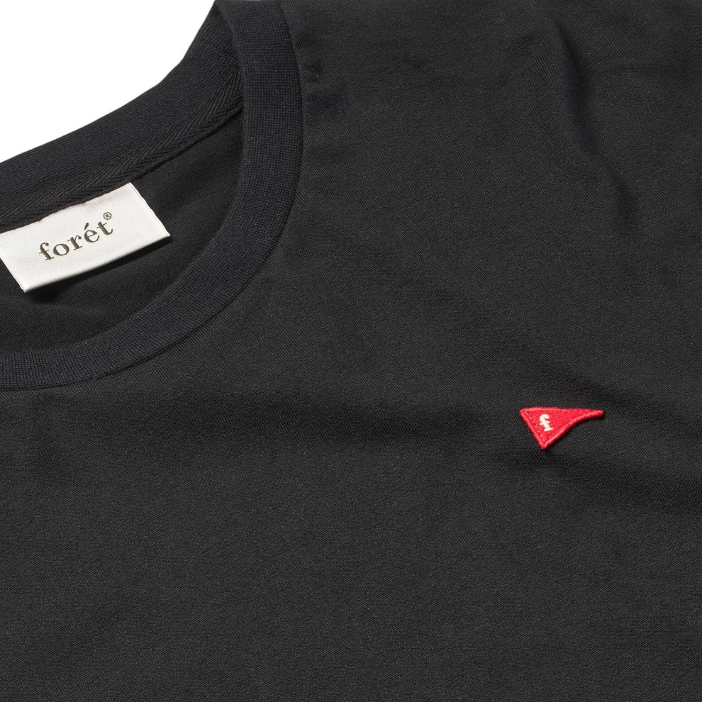 Forét M Flag T-shirt Black