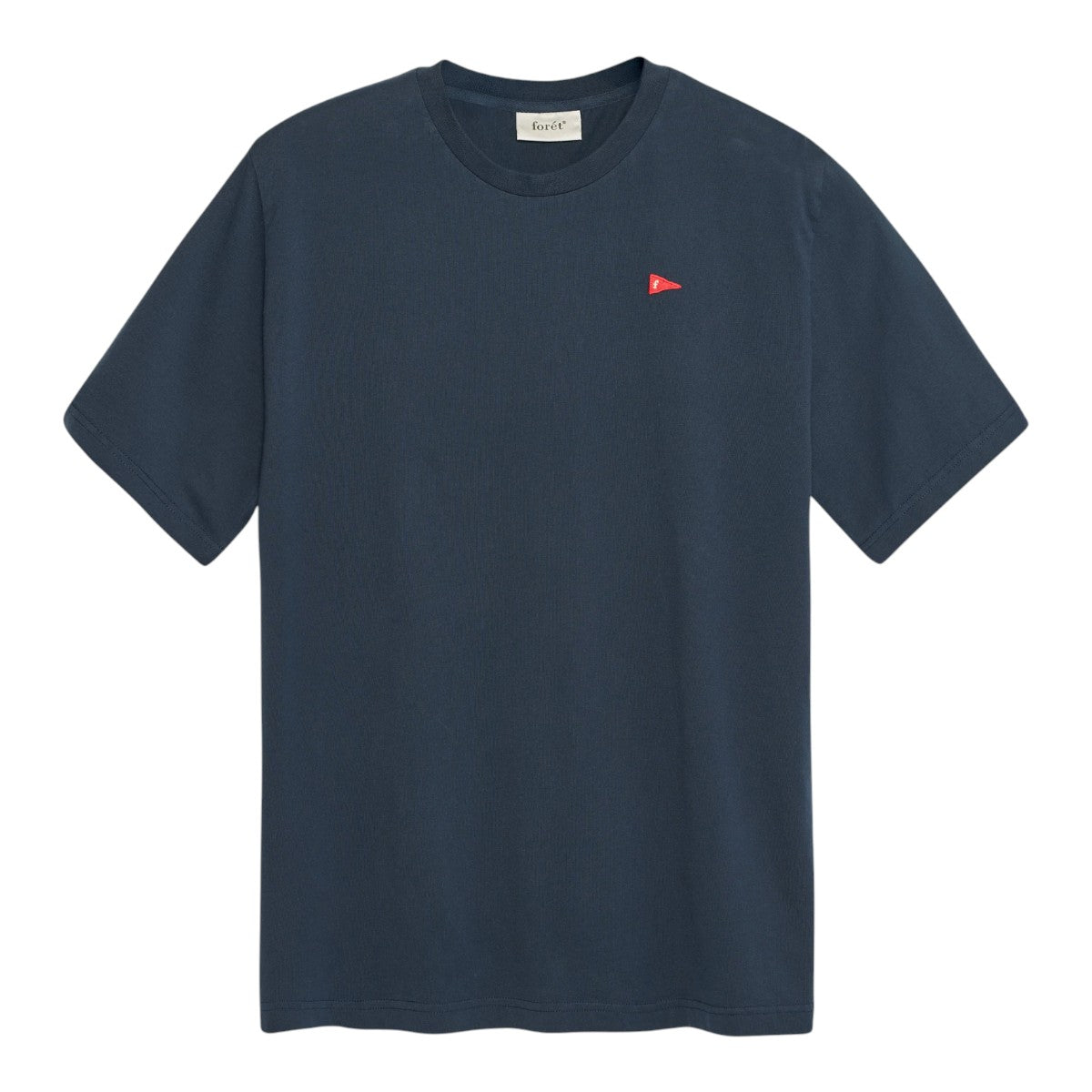Forét M Flag T-shirt Navy