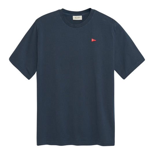 Forét M Flag T-shirt Navy